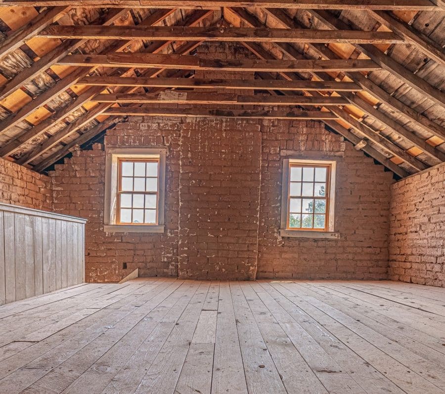 An empty loft